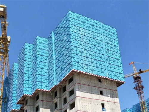 建筑爬架網